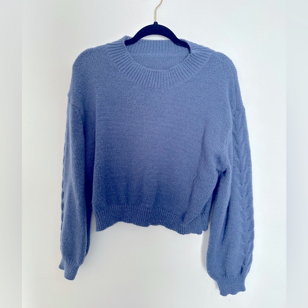 Crop sweater